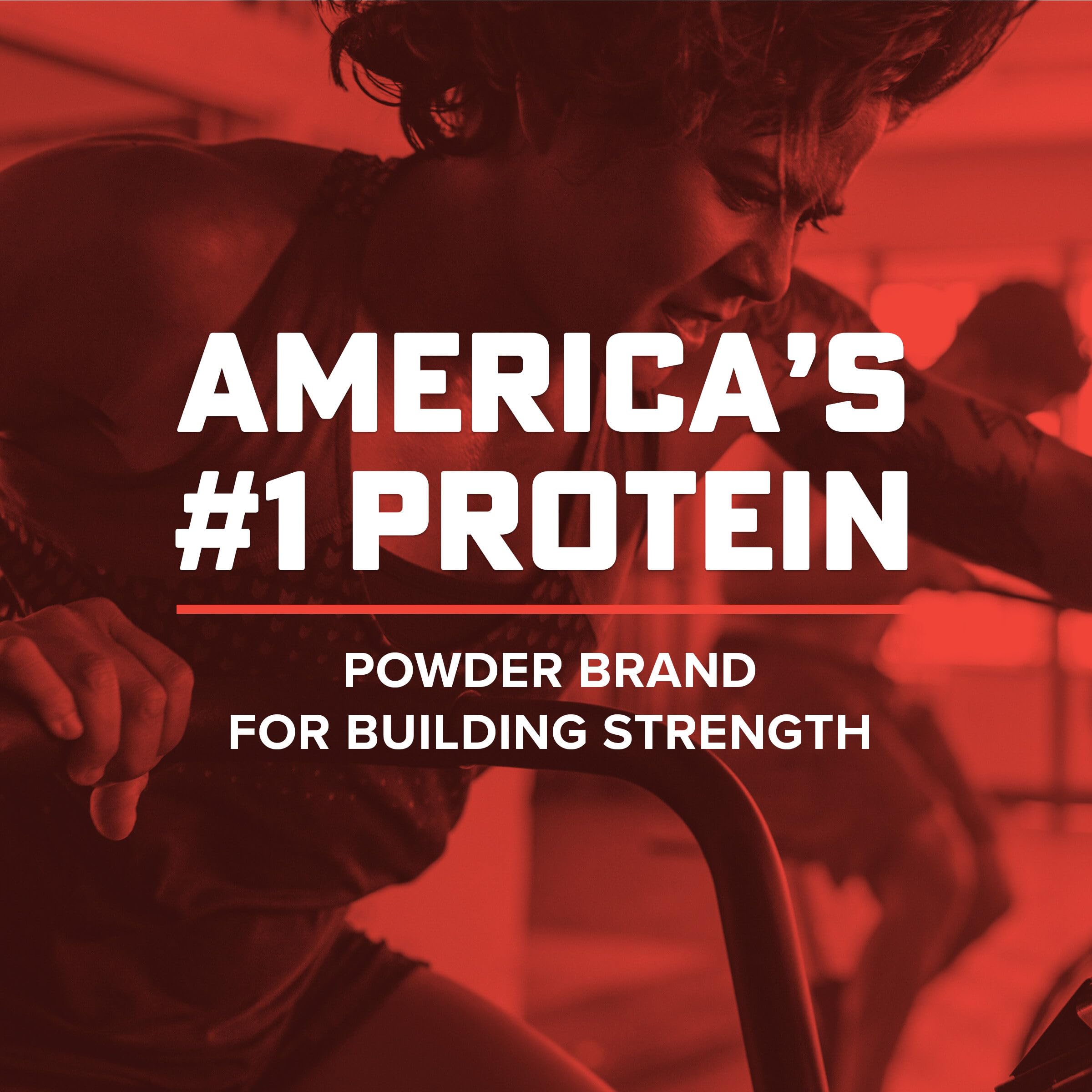 GNC AMP Wheybolic Clinically Proven Protein Powder, 40g Whey Protein, BCAA, Leucine, Increases Muscle Strength, Muscle Building, 3rd Party Tested, Gluten Free, Strawberries and Cream, 10 Servings - Image 5