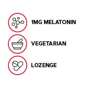 GNC Melatonin 1mg - Cherry, Supports Restful Sleep, 120 Lozenges - Image 3