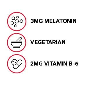 GNC Melatonin 3mg - Twin Pack - Image 3