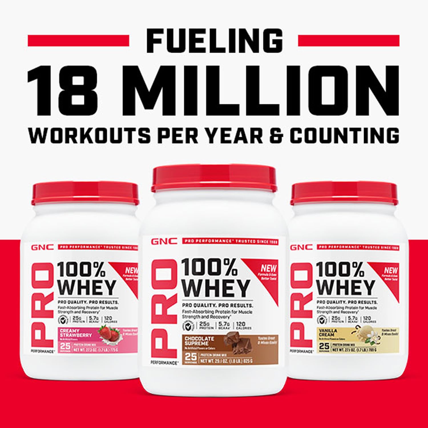 GNC Pro Performance 100% Whey Protein Powder | Supports Healthy Metabolism and Lean Muscle Recovery | Chocolate Supreme | 12 Servings - Image 8