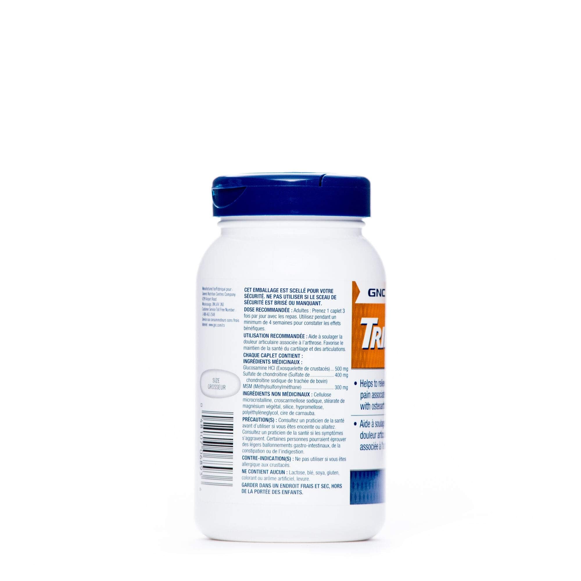 GNC TriFlex |Targeted Joint, Bone & Cartilage Health Supplement with Glucosamine Chondroitin & MSM |Support Mobility & Flexibility | Twin Pack (2 x 240 Caplets) - Image 3